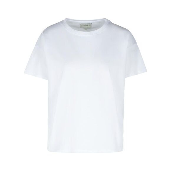 Loulou De Saison 'Basiluzzo' White Cotton T-Shirt Women